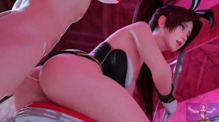    生死格斗不知火舞兔女郎后入式狂干椅子飞起！3D爆操激战版 - coolhotav